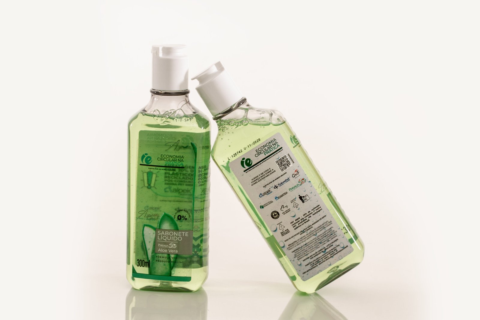 Frasco PET do sabonete líquido Aymée